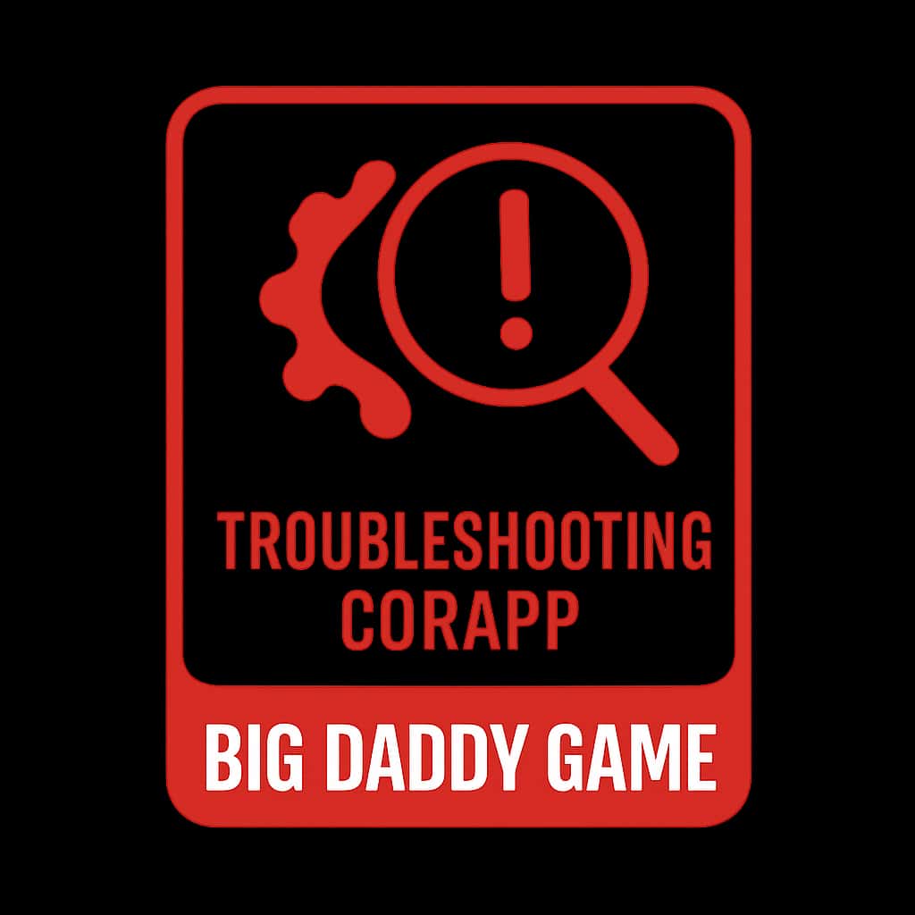 A badge design symbolizing support for Big Daddy Game app users.
